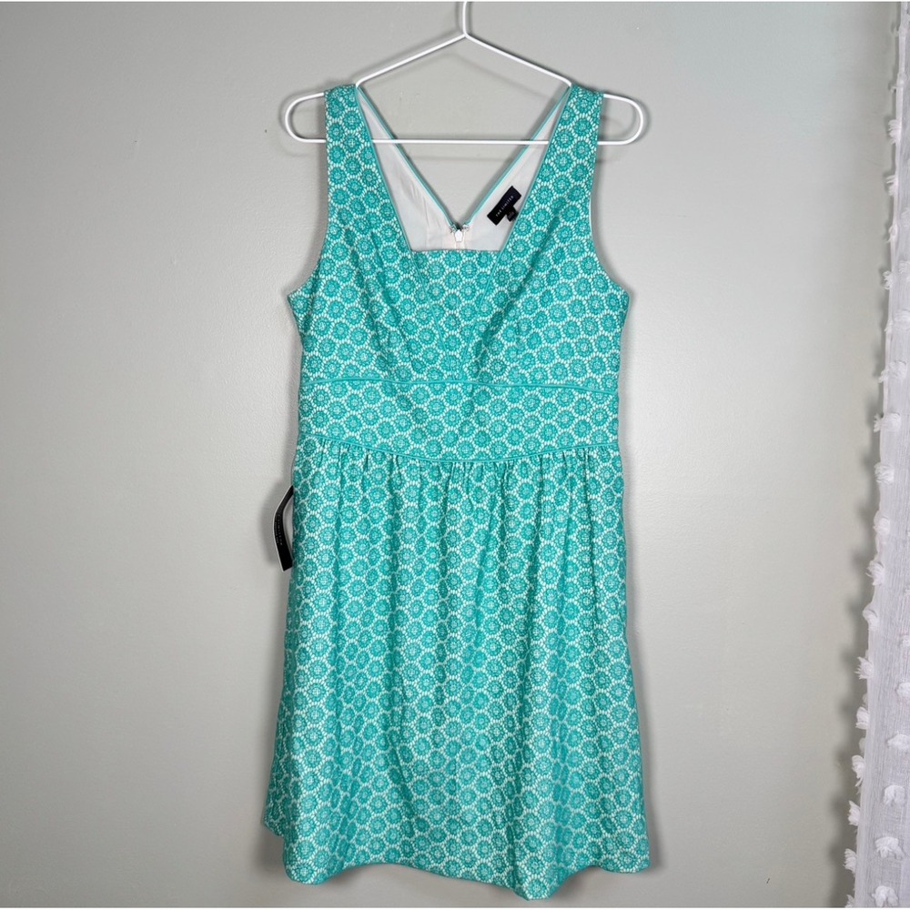 The Limited Turquoise Lace Fit & Flare Dress Sleeveless Size‎ 8 NWT